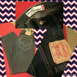 Mens Levi's dark wash