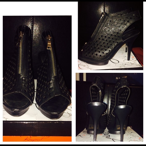 Black heels