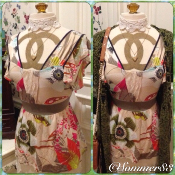 🎀SOLD🎀Anthropologie 'Forever Garden Tee' RIC RAC - Picture 4 of 4