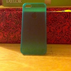 iphone 5/5s blue case