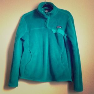 Turquoise Patagonia Pullover
