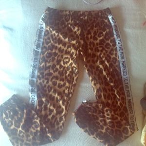 LEOPARD PRINT MTTM SWEATS