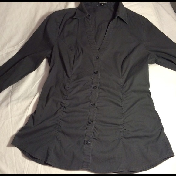 Express- Slate button up - Picture 2 of 3