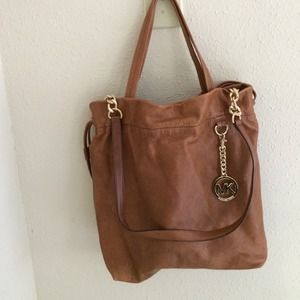 all leather MK purse