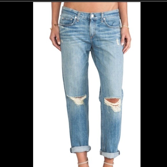 🎉Host Pick🎉 NWOT Rag & Bone boyfriend jean S 30