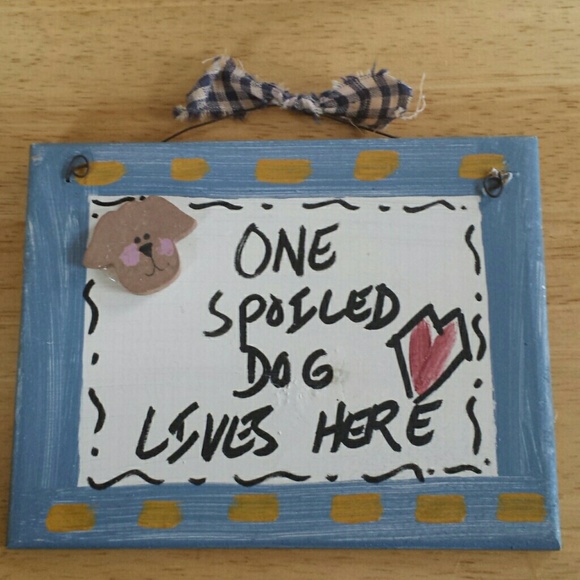 **SOLD ON MERCARI** Cute handmade sign - Picture 1 of 3