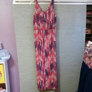 V neck Maxi dress