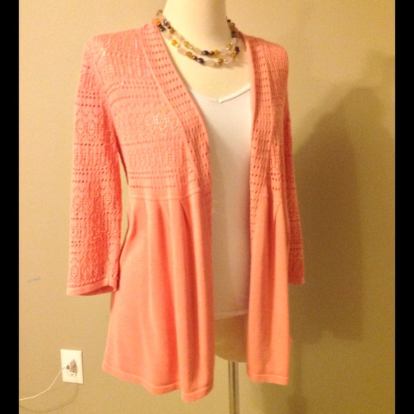 APPT 9 TANGERINE SWEATER
