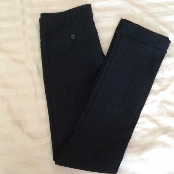 Black slacks suit pants