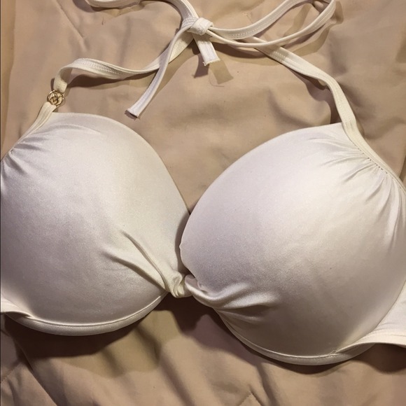 White VS bikini top