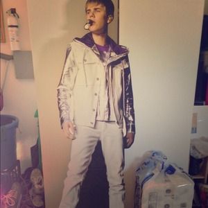Justin Bieber cardboard cutout