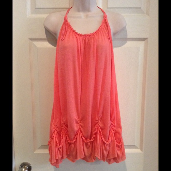 Free People Sheer Tunic Top