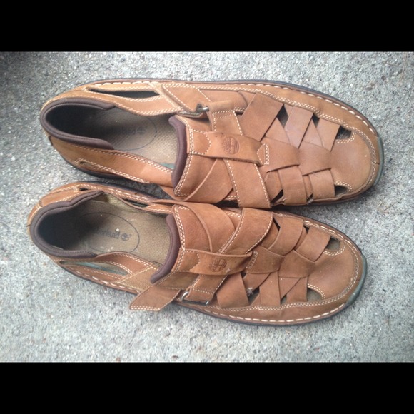 mens size 11 timberland sandals