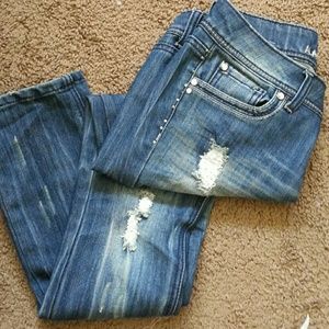 Almost Famous Bedazzled Jeans!