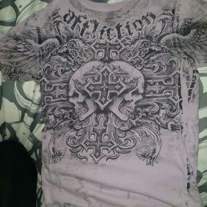 Purple Affliction tee