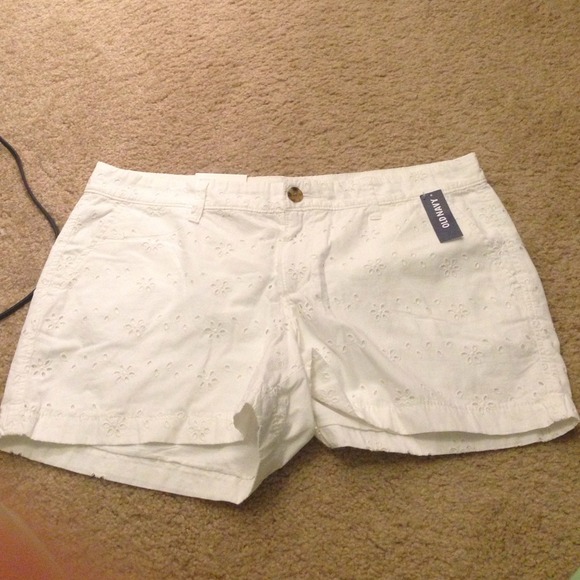 White shorts