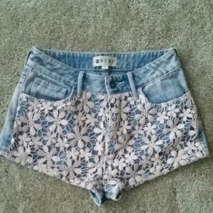 High waisted shorts from pacsun