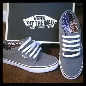 Grey vans. Size 9. Worn once.