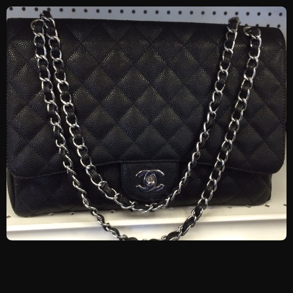 CHANEL BLACK CAVIAR