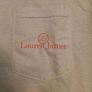 New Lauren James white long-sleeve tshirt!