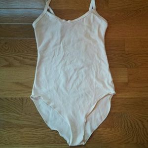 Off White American Apparel Basic Body Suit