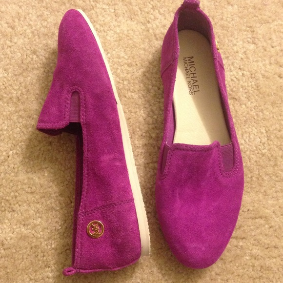 Michael Kors Shoes - New purple Michael kors flats