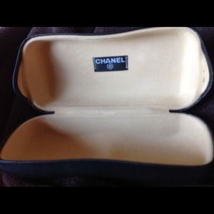 Authentic Chanel sunglass case