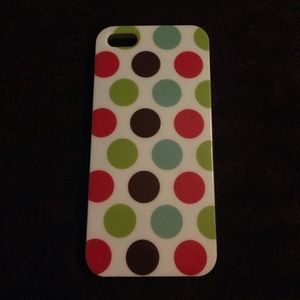 🔵⚪️Polka Dot iPhone 5 case⚪️🔵