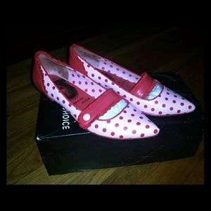 Irregular Choice Polka Dot Shoes