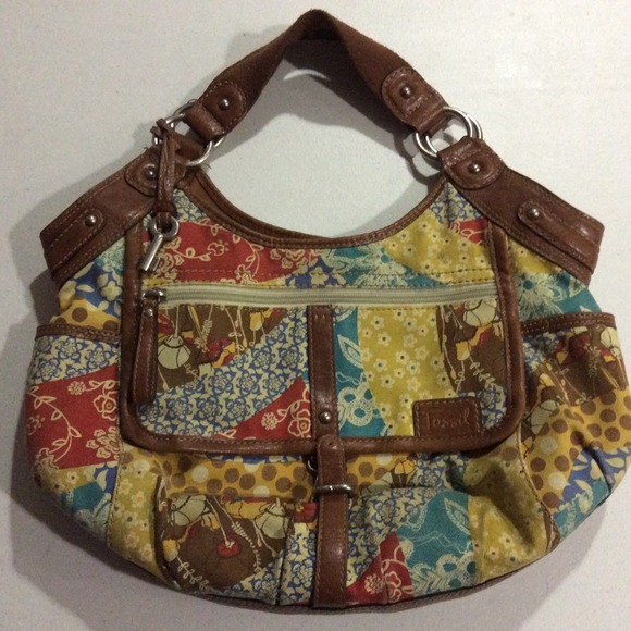 Cute & colorful Fossil bag!!!