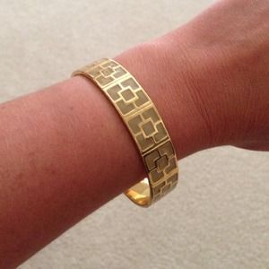 Trina Turk Gold/Nude Bangle