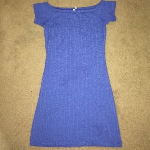 Royal blue fitted dress !! 🔷