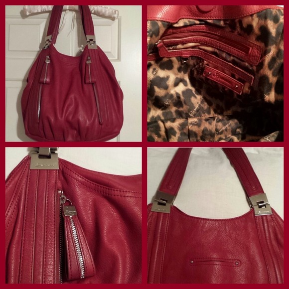 NWOT Sale Hot Deal! Red Leather Hobo