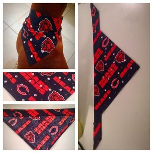 Homemade dog bandanas!