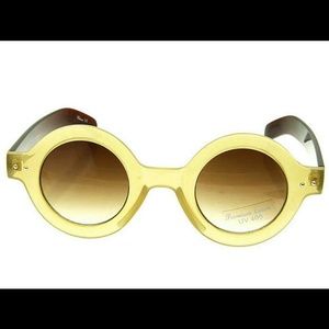 Acrylic Round Sunglasses