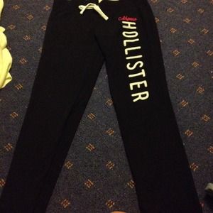 Hollister black sweatpants