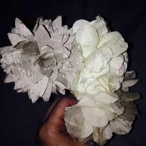 Flower headband.