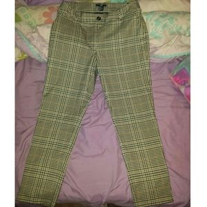 Plaid H&M pants