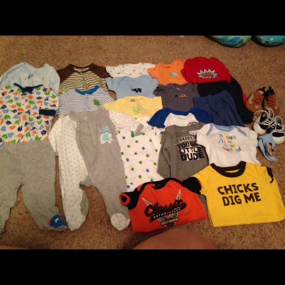 3 month clothes and shoes