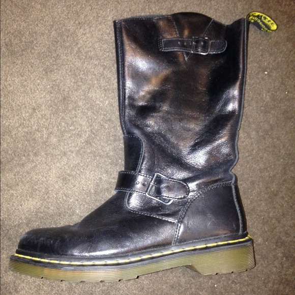 Dr. Martens tall black boots