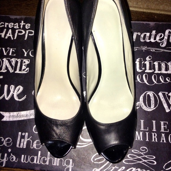 Nine West Shoes - Nine west peep toe pumps