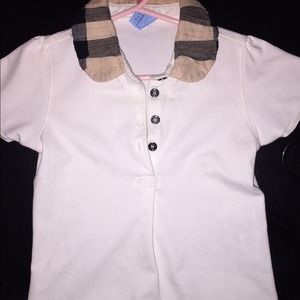 Burberry Shirt (girl) size 7yr GREAT CONDITION