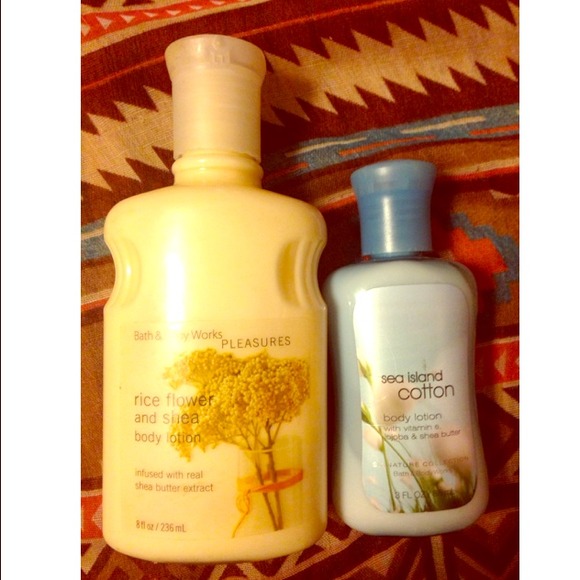 Bath and Body Works lotion bundle
