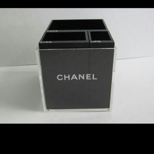 Chanel Acrylic Brush Holder with Compartments