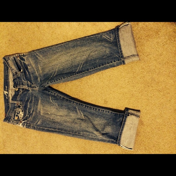 7 For all Mankind Jean Capri pant - Picture 3 of 4