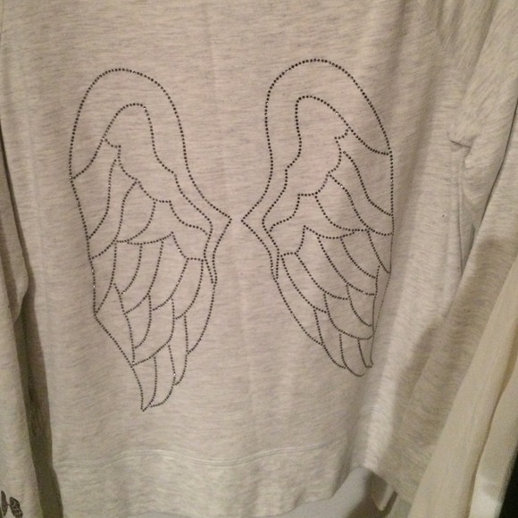 Victoria secret angel sweatshirt grey