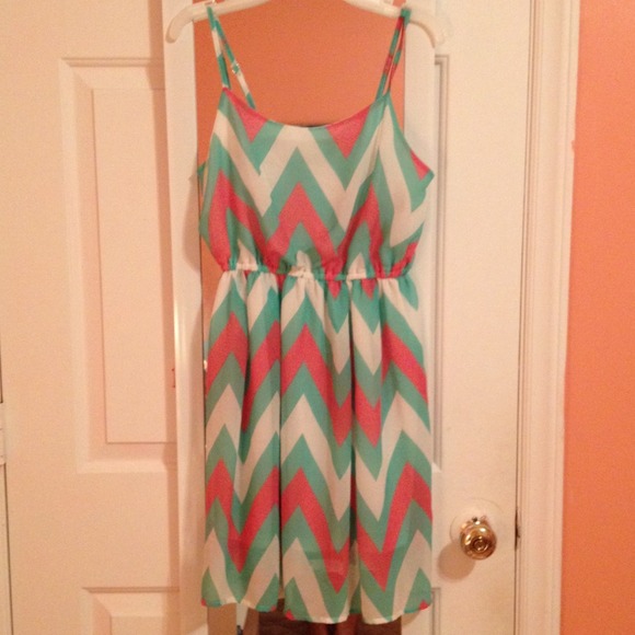 Local Boutique Dresses & Skirts - Chevron dress