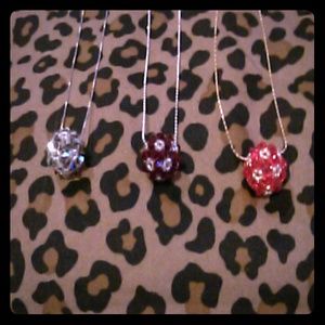 Swarvoski Handsewn Necklace
