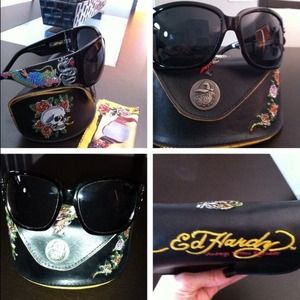 Authentic Ed Hardy Sunglasses