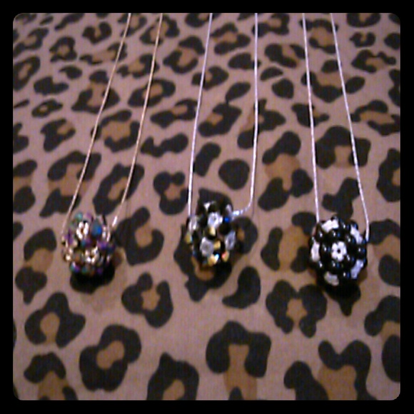 Swarvoski Handsewn Necklace